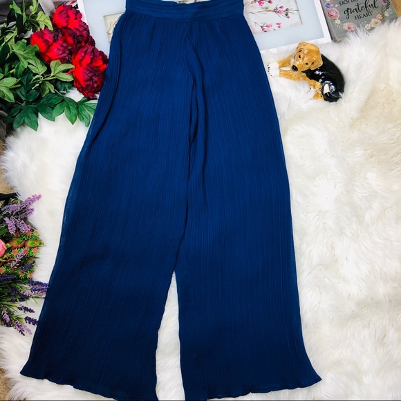 ASOS Pleated Wide Leg Pants 6 - Picture 2 of 8